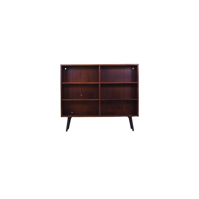 Vintage rosewood bookcase 1970s