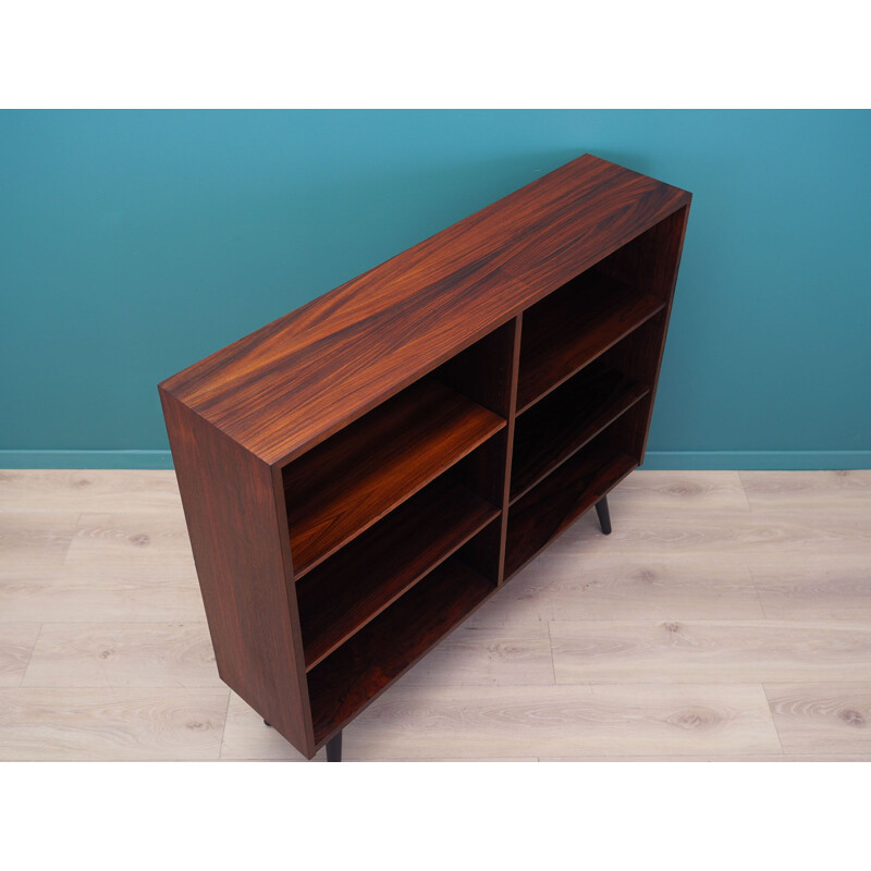 Vintage rosewood bookcase 1970s