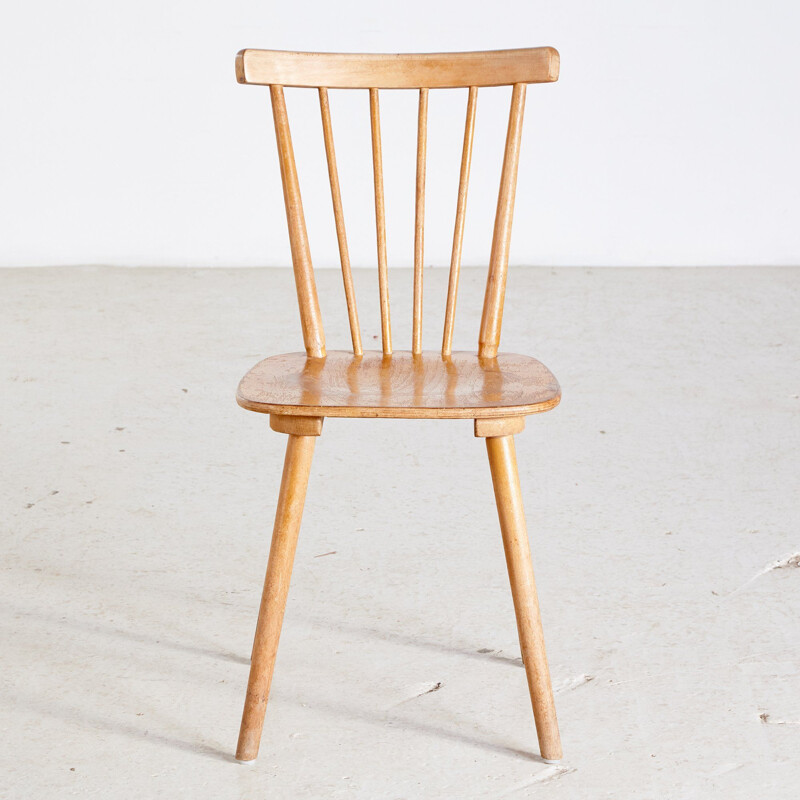 Vintage beech chair simple 