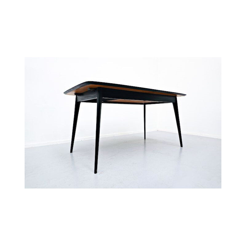 Vintage extensible table Alfred Hendrickx Belgium 1970s