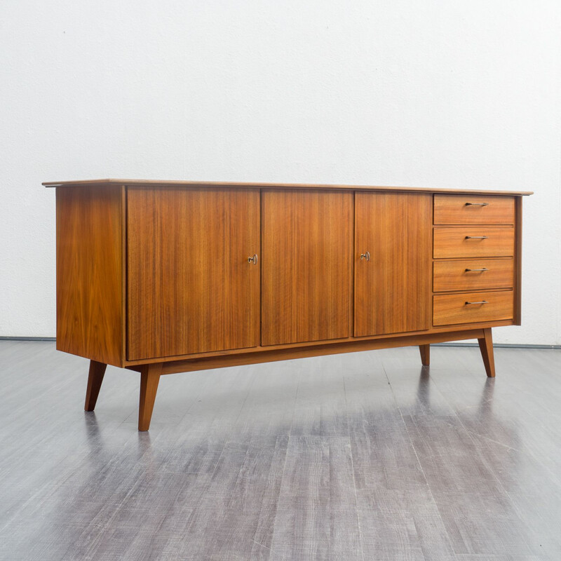 Vintage sideboard walnut 1950s