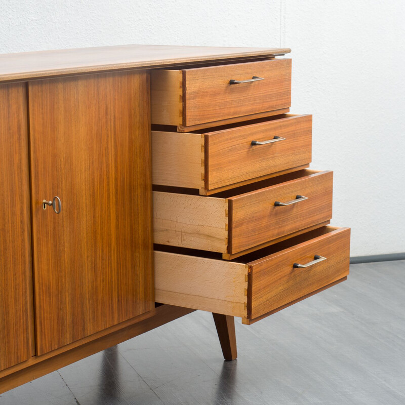 Vintage sideboard walnut 1950s