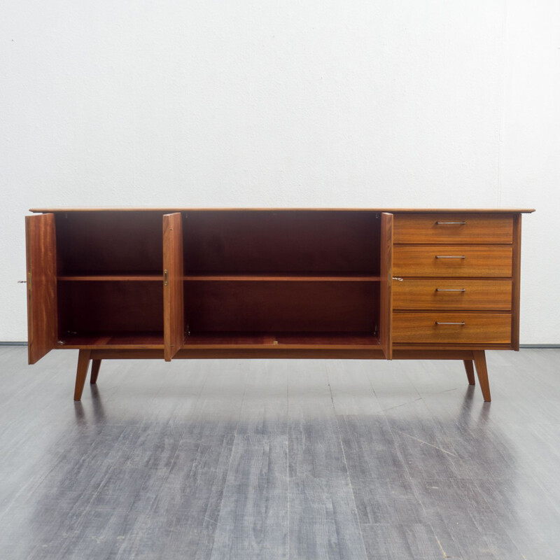 Vintage sideboard walnut 1950s