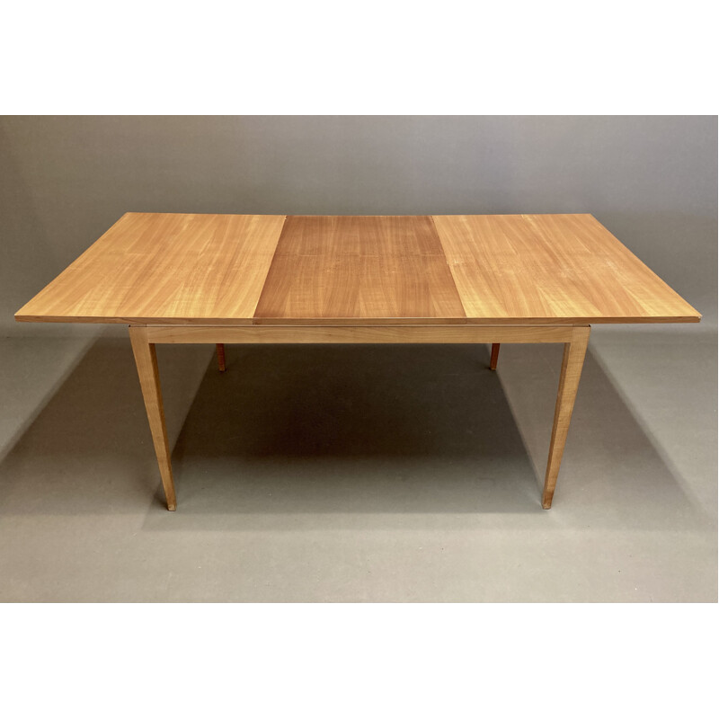 Vintage beech high table 1950s