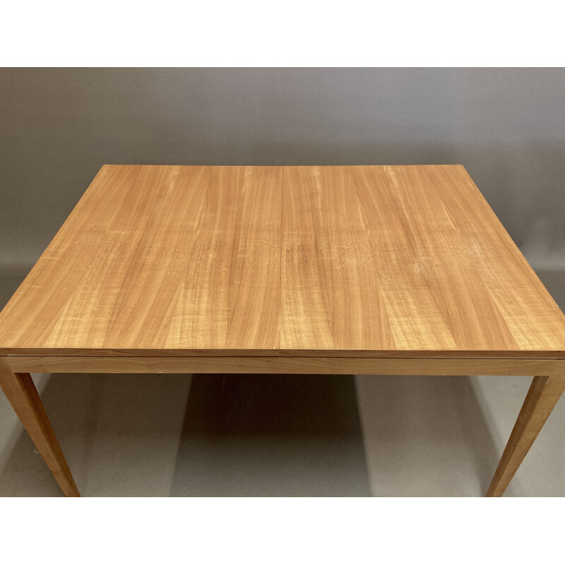 Vintage beech high table 1950s