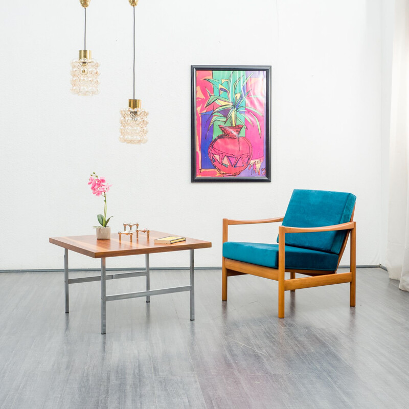 Vintage rosewood coffee table 1970s