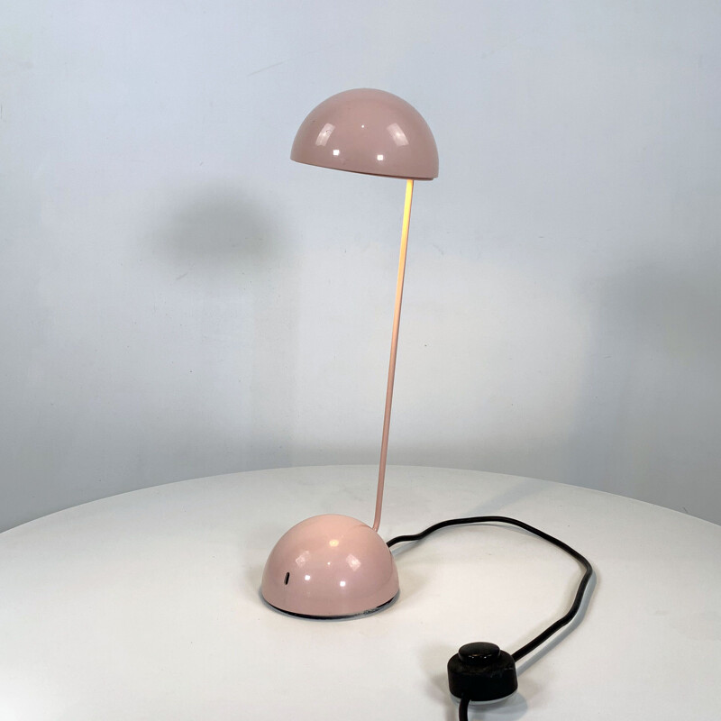 Vintage table lamp Bikini pink 1970s