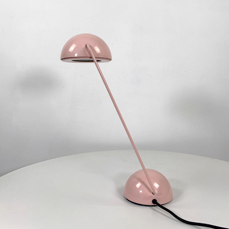 Vintage table lamp Bikini pink 1970s