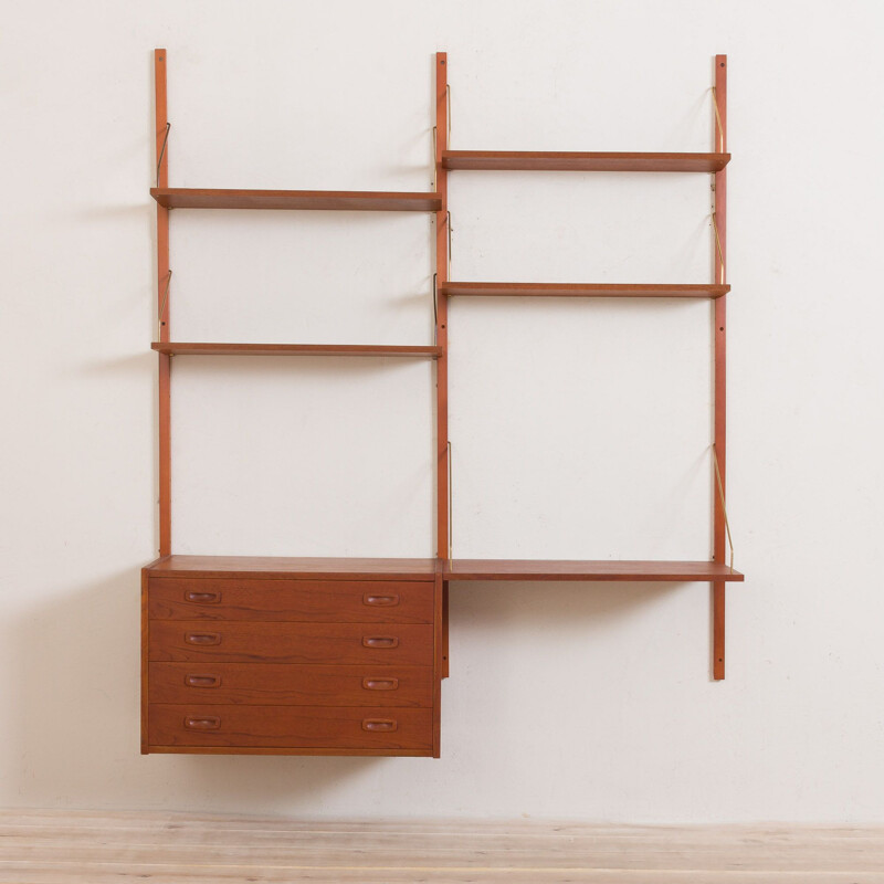 Vintage teak shelving system Denmark