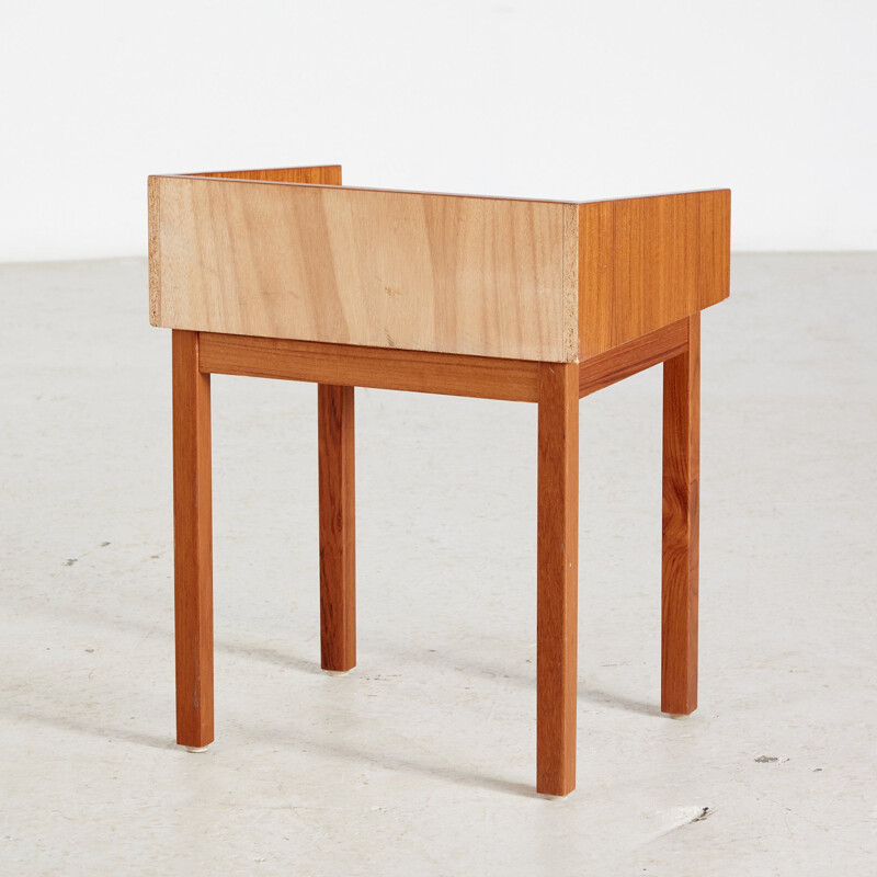 Vintage teak night table Denmark 1960s