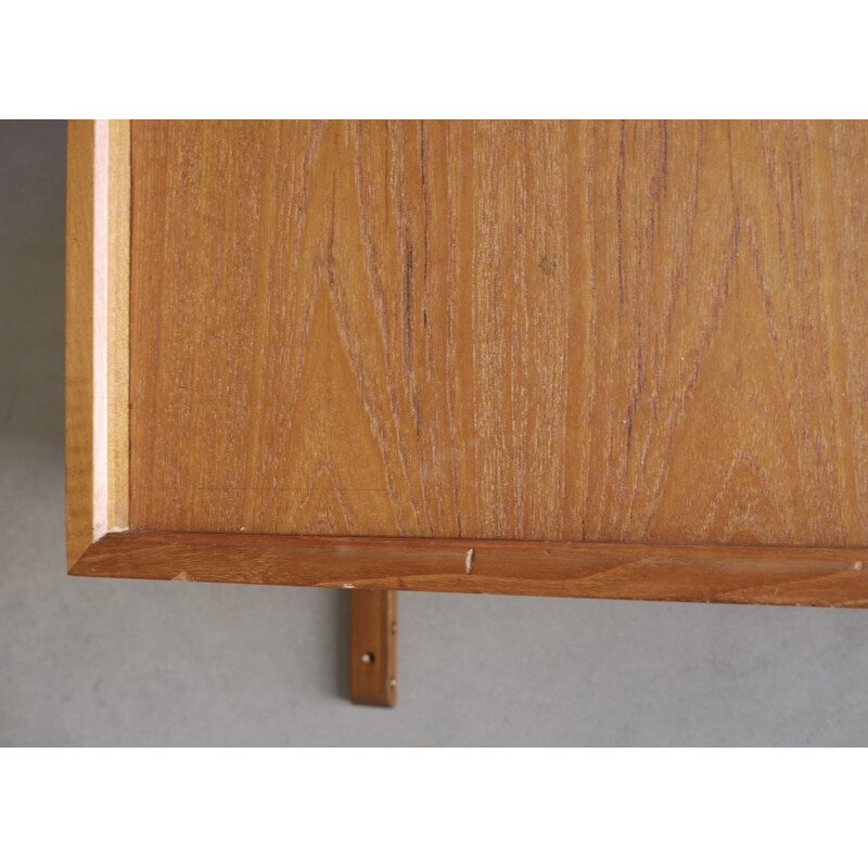 Vintage teak wall royal unit by Poul Cadovius Denmark 1960s