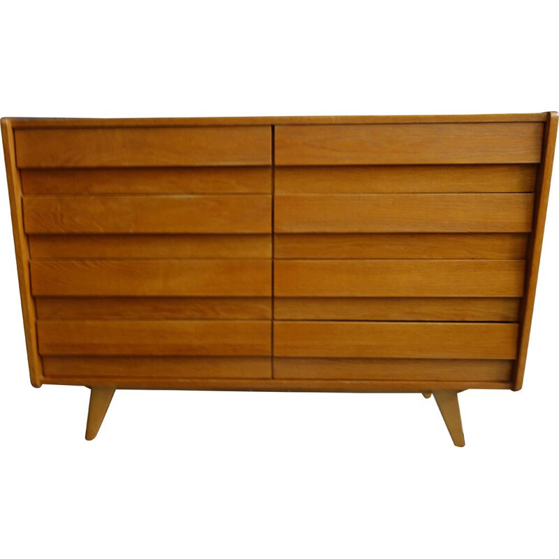 Vintage 8 drawer chest Jiroutek 1969s