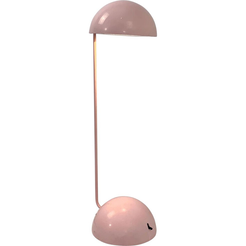 Vintage table lamp Bikini light pink 1970s