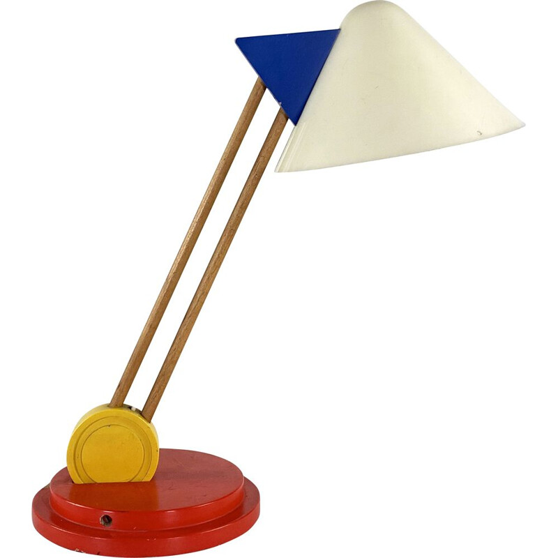 Vintage desk lamp Memphis style  by Ikea 1980s