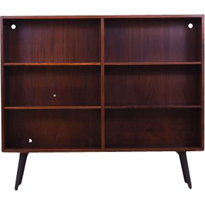 Vintage rosewood bookcase 1970s