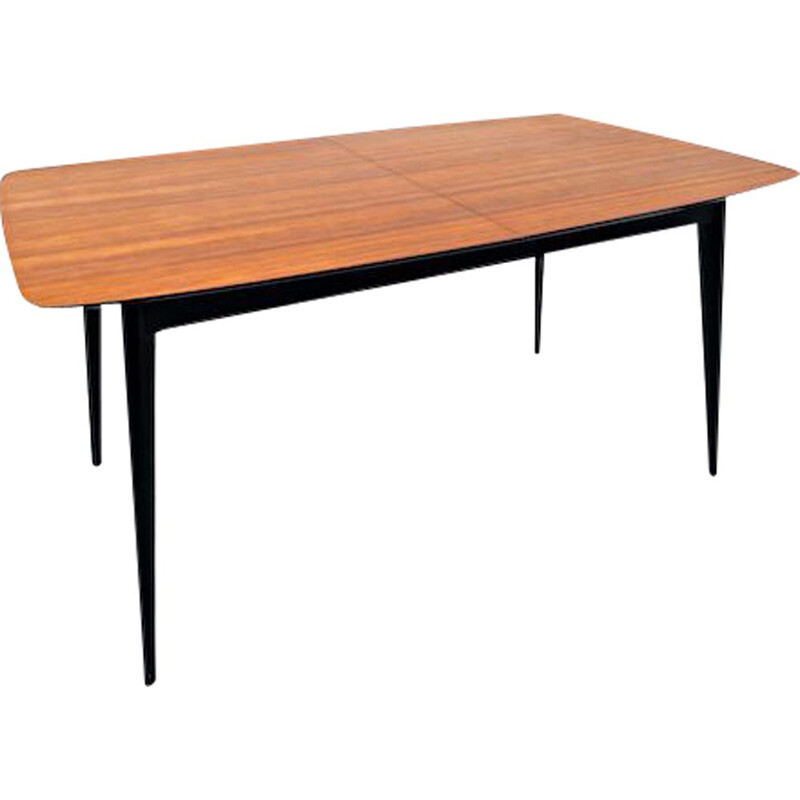 Vintage extensible table Alfred Hendrickx Belgium 1970s