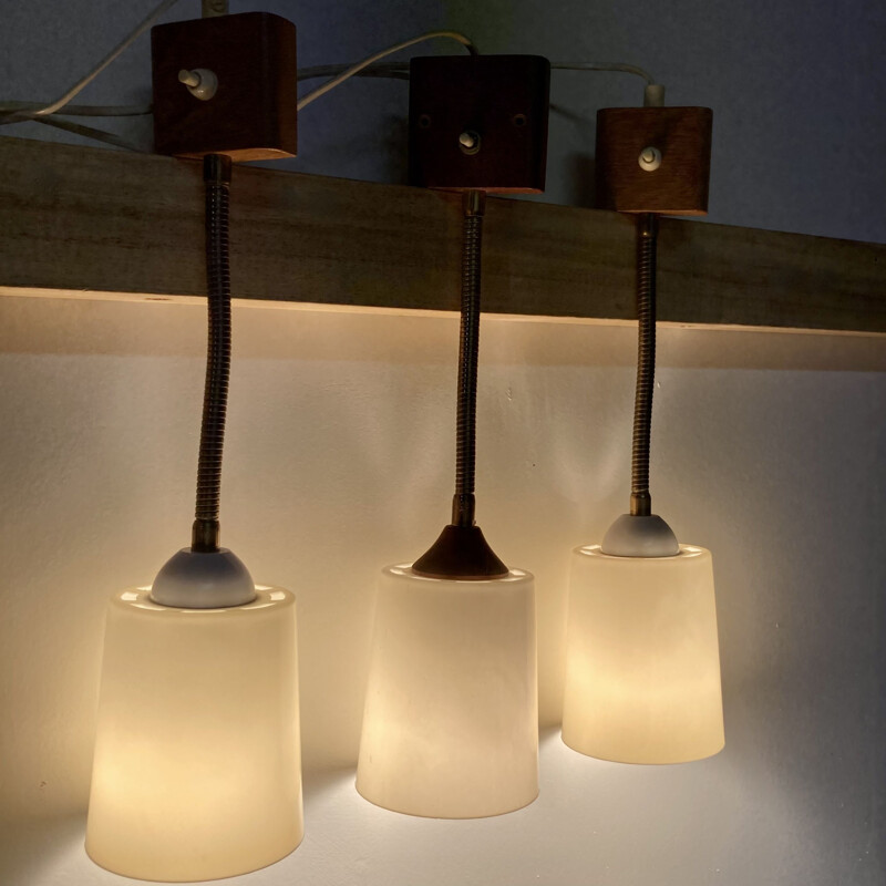 Vintage wall lamp modular scandinavian 1950s