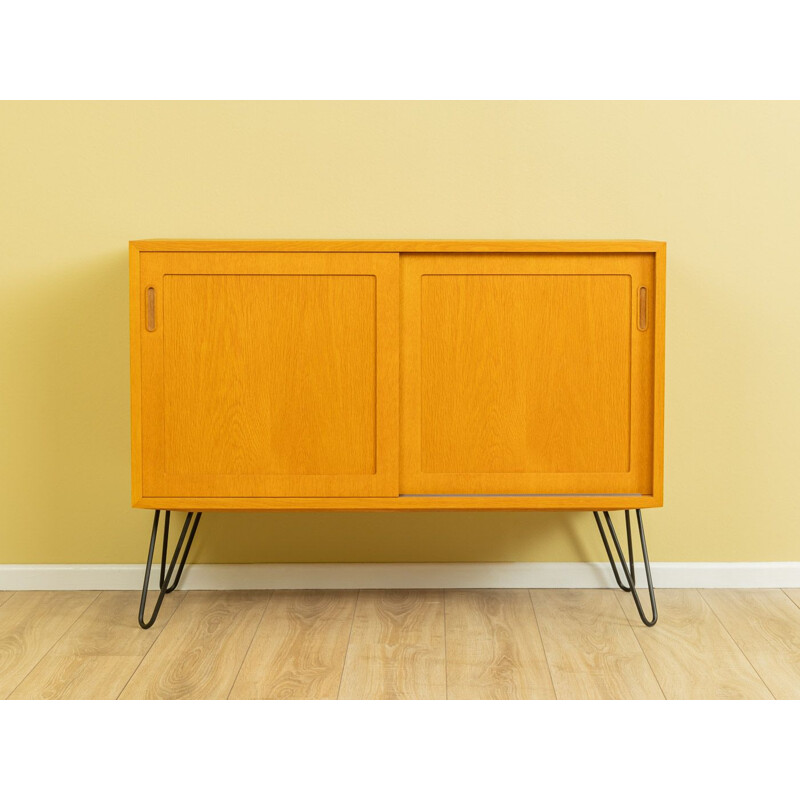 Vintage solid wood highboard by Poul Hundevad, Denmark 1960