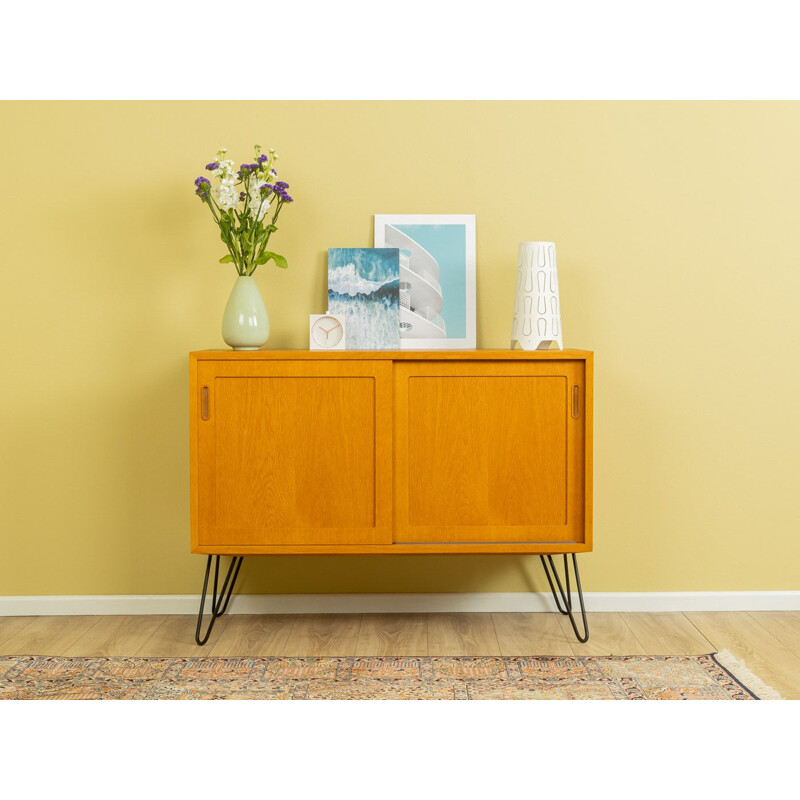 Vintage solid wood highboard by Poul Hundevad, Denmark 1960