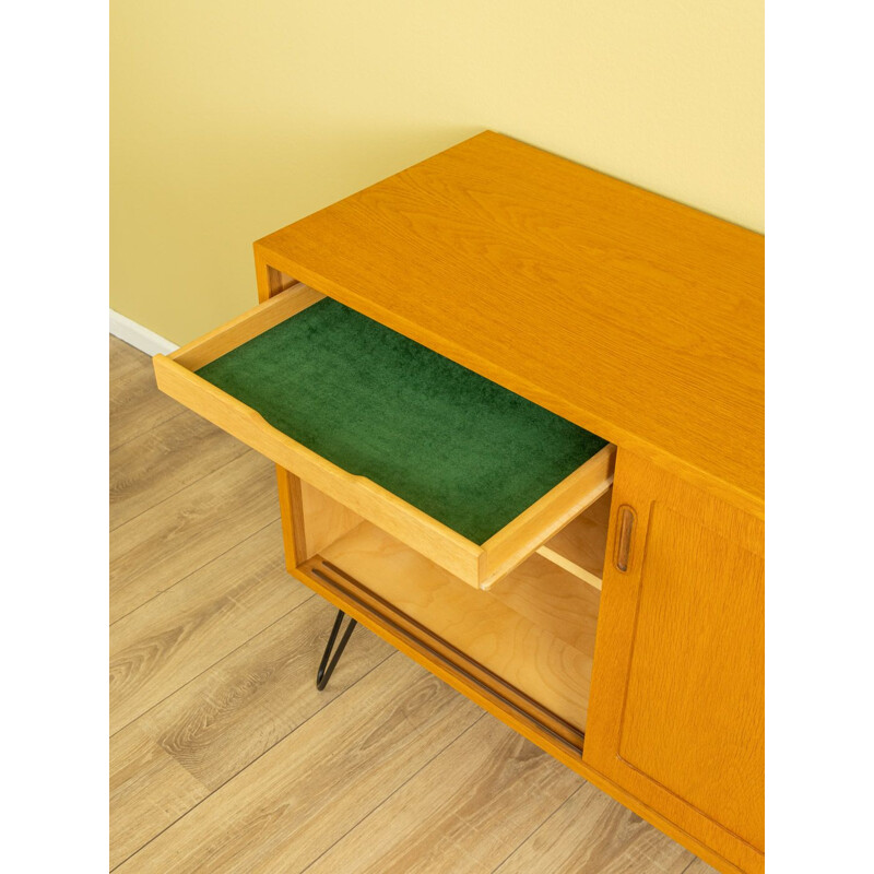 Vintage solid wood highboard by Poul Hundevad, Denmark 1960