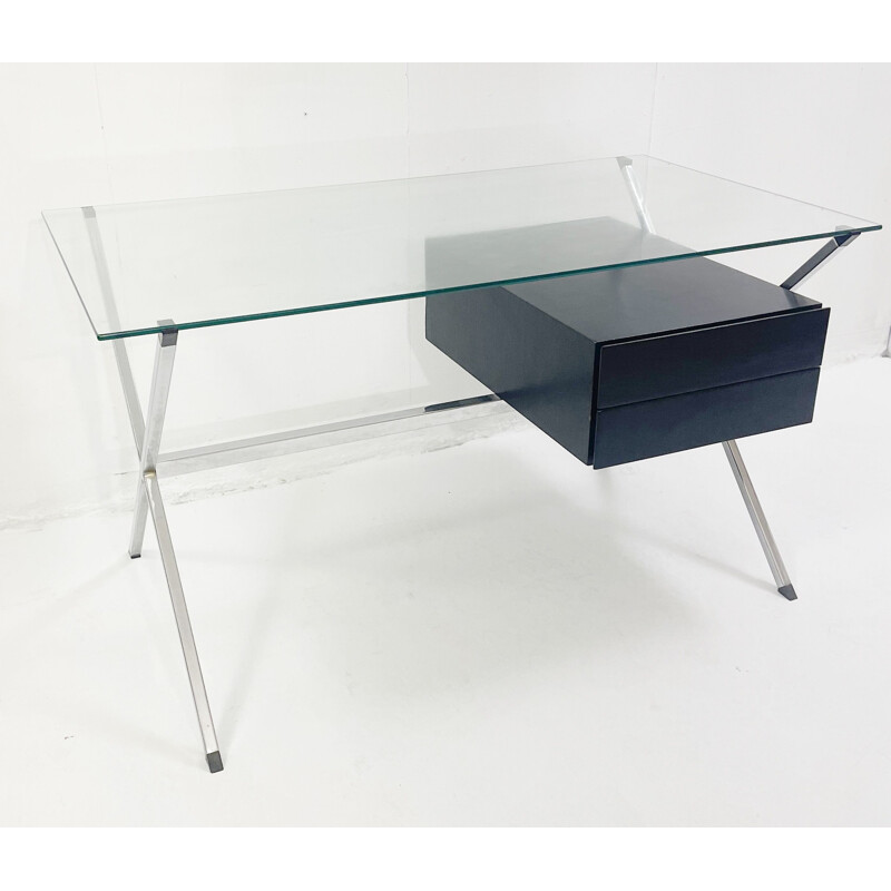 Vintage minimalist desk by Franco Albini for Knoll International 1950