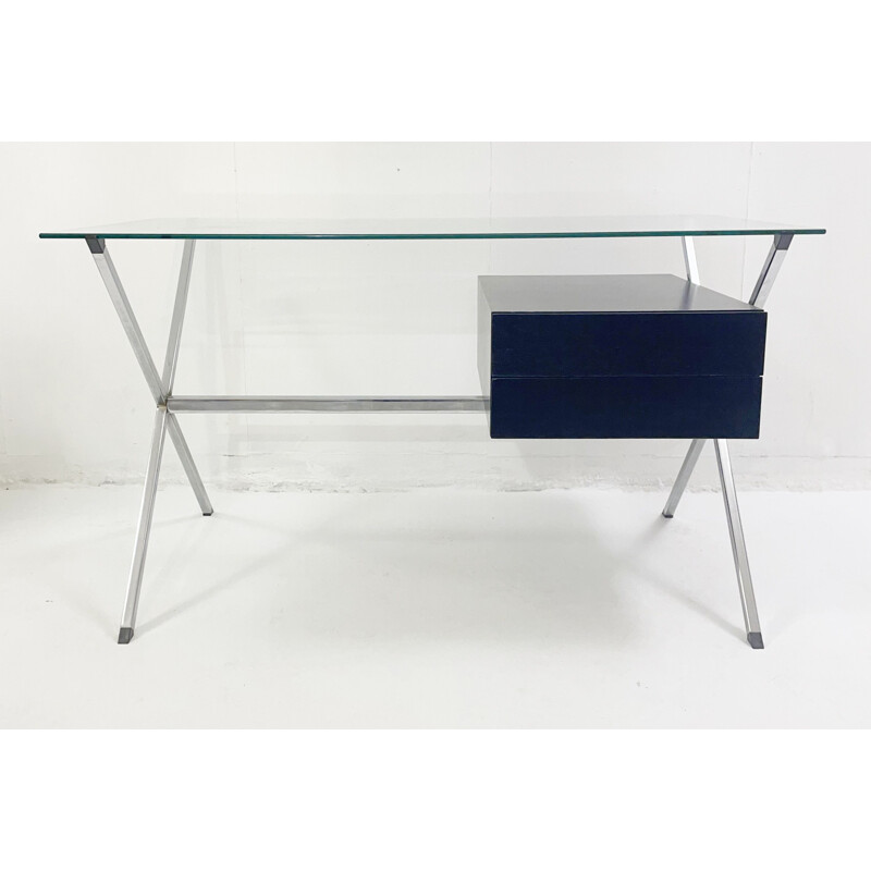 Vintage minimalist desk by Franco Albini for Knoll International 1950