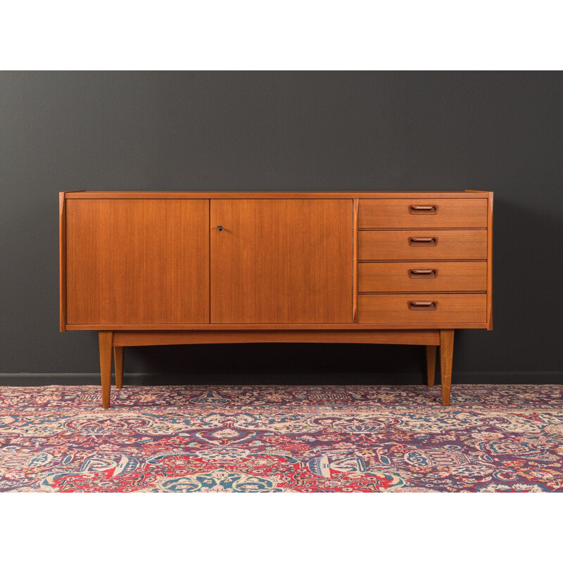 Vintage solid wood sideboard, Germany 1960