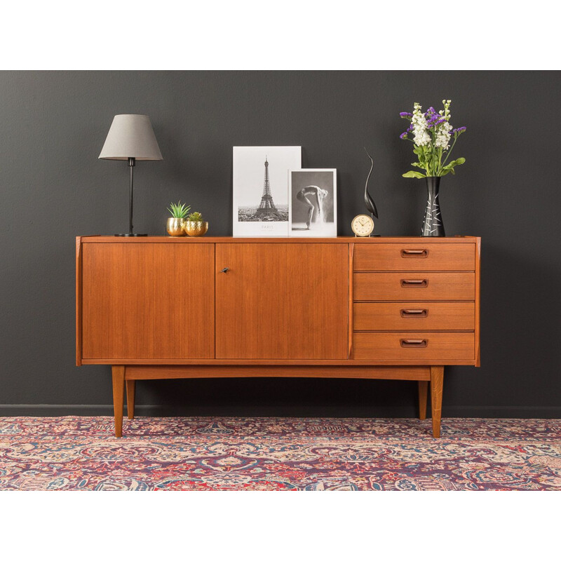 Vintage solid wood sideboard, Germany 1960