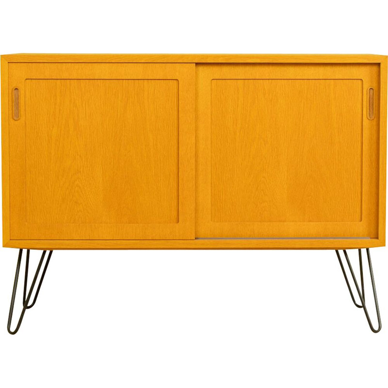 Vintage solid wood highboard by Poul Hundevad, Denmark 1960