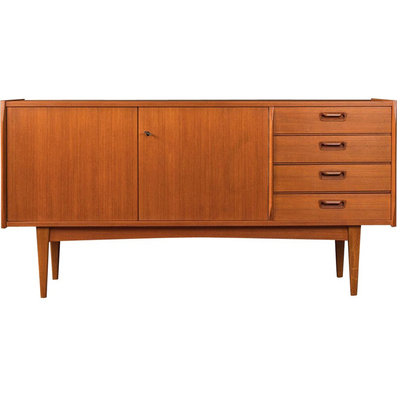 Vintage solid wood sideboard, Germany 1960