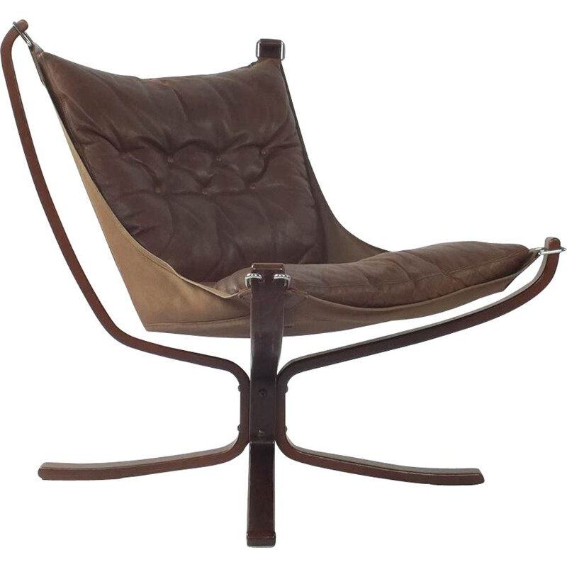 Vintage Falcon chair by Sigurd Ressell, Norway 1970