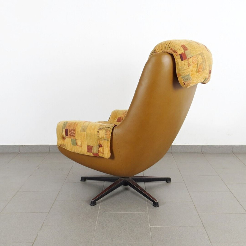 Conjunto de 4 cadeiras giratórias vintage por Peem