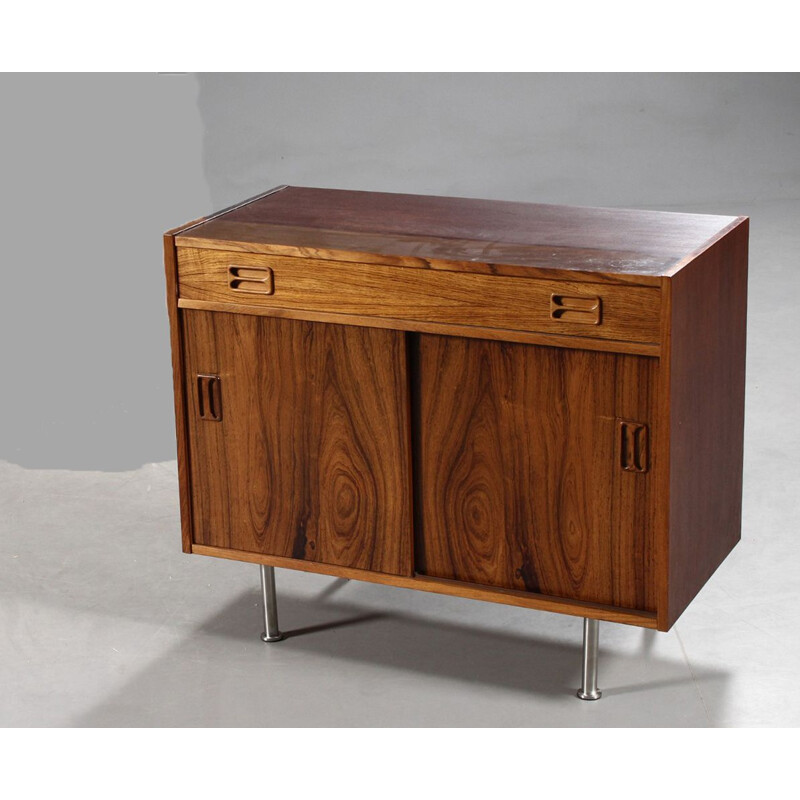 Vintage Scandinavian rosewood sideboard 1960