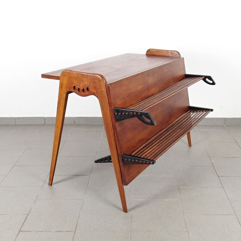 Vintage desk with shelf by Uluv