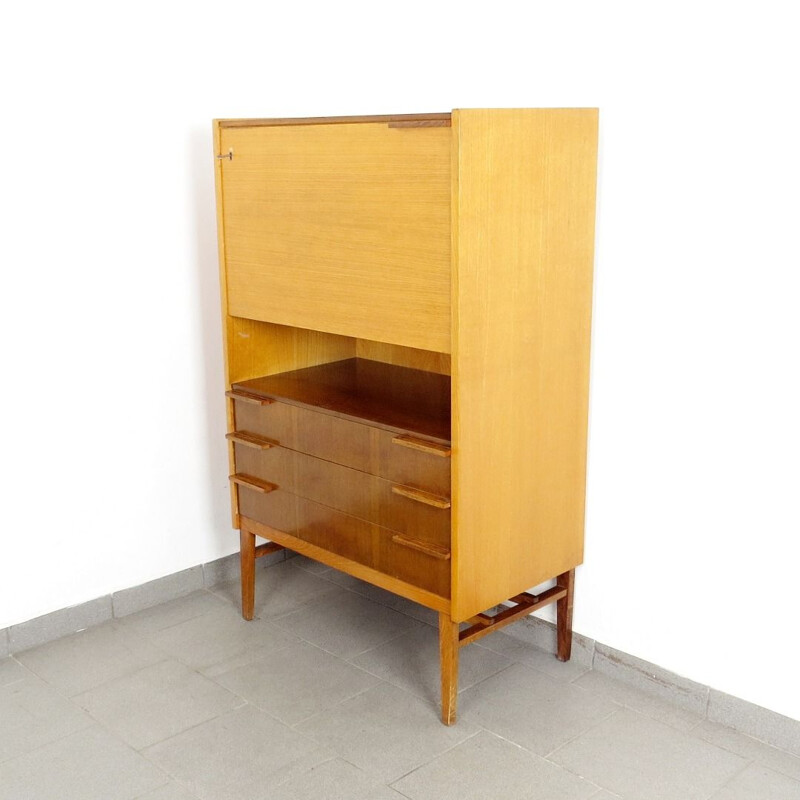 Vintage bookcase by Frantisek Mezulánik