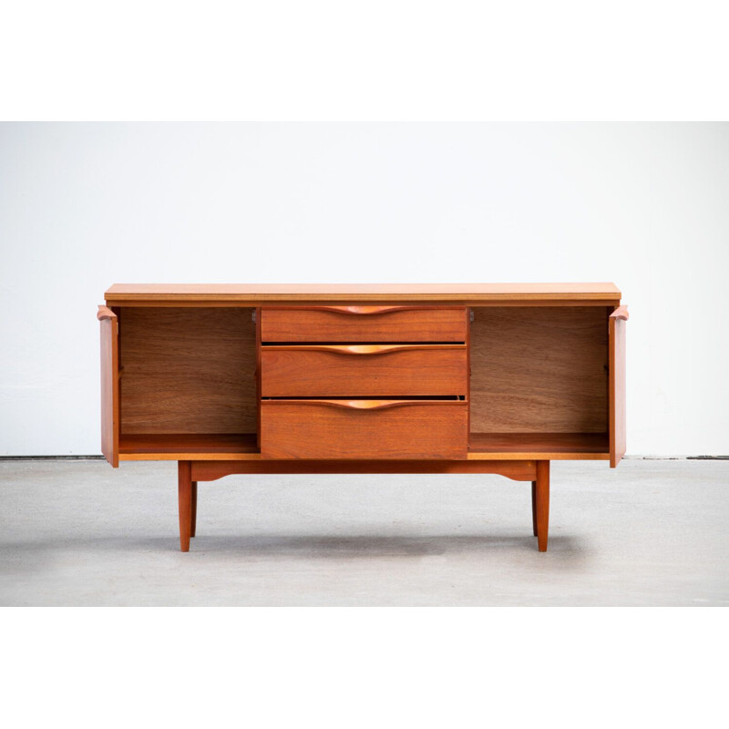 Vintage teak Scandinavian sideboard