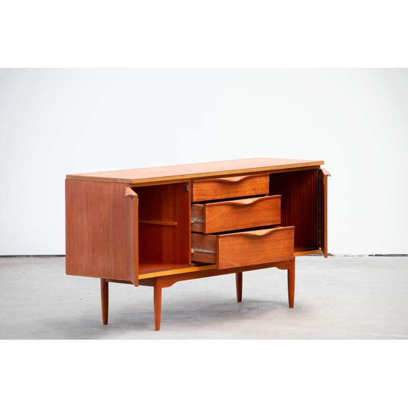 Vintage teak Scandinavian sideboard