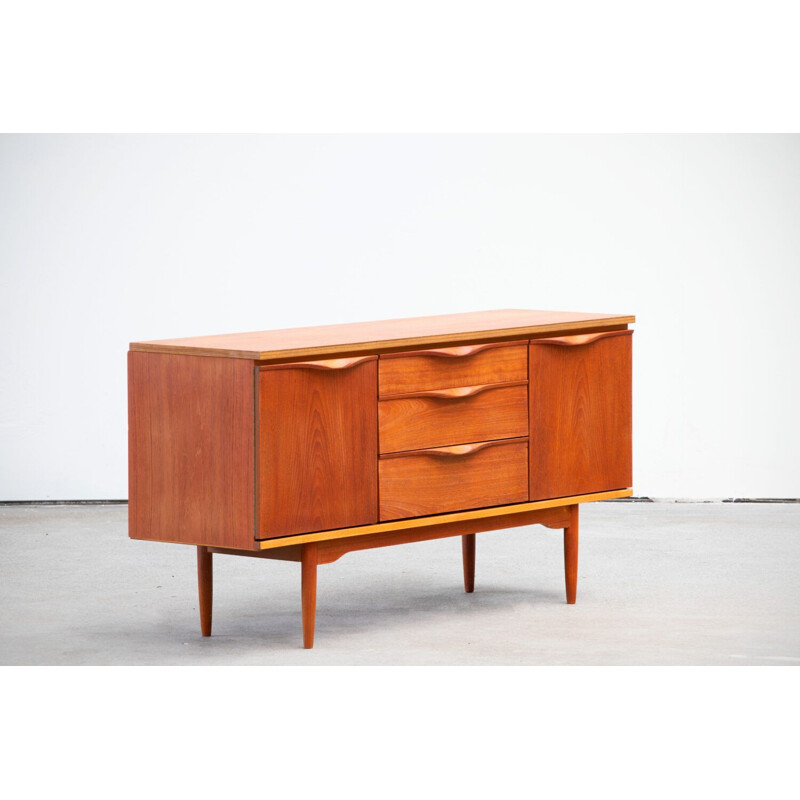 Vintage teak Scandinavian sideboard