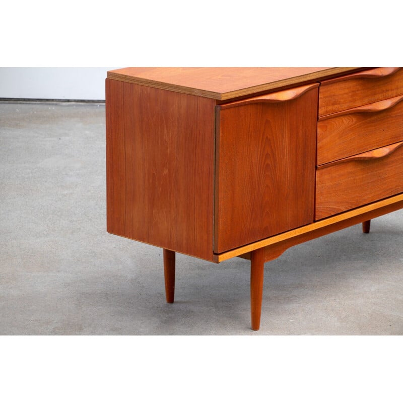 Vintage teak Scandinavian sideboard