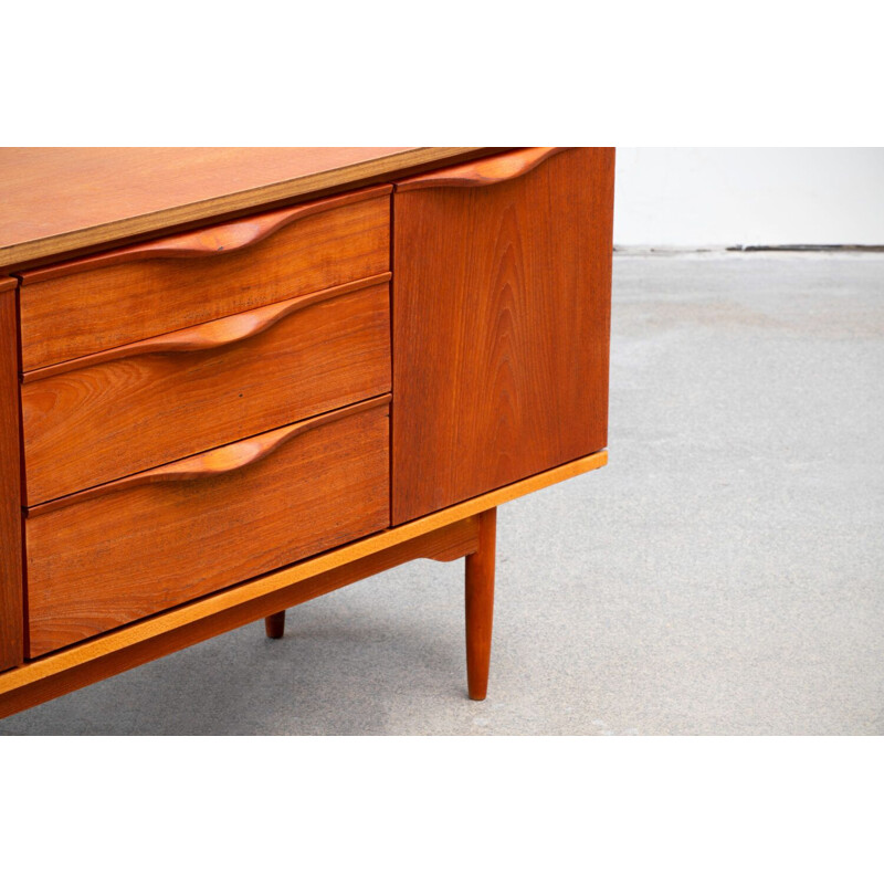 Vintage teak Scandinavian sideboard