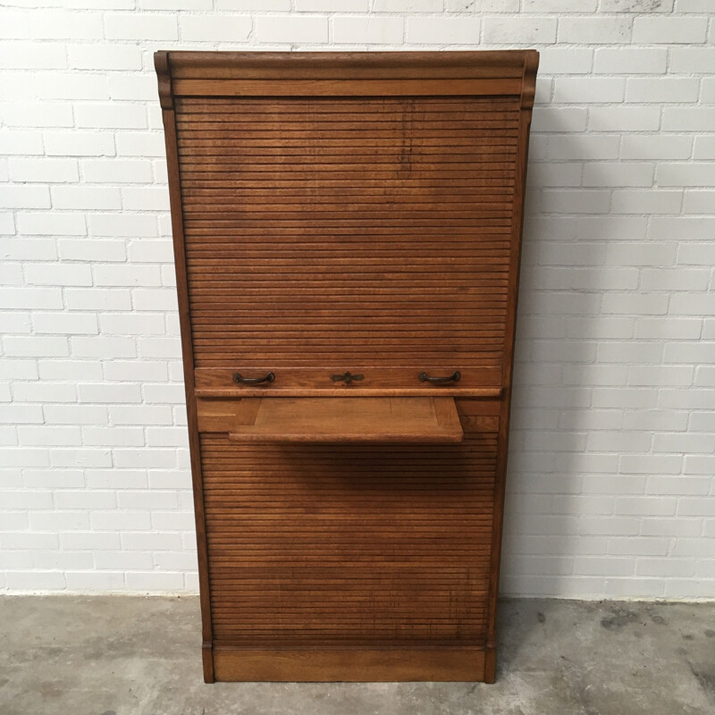 Vintage oak filing furniture