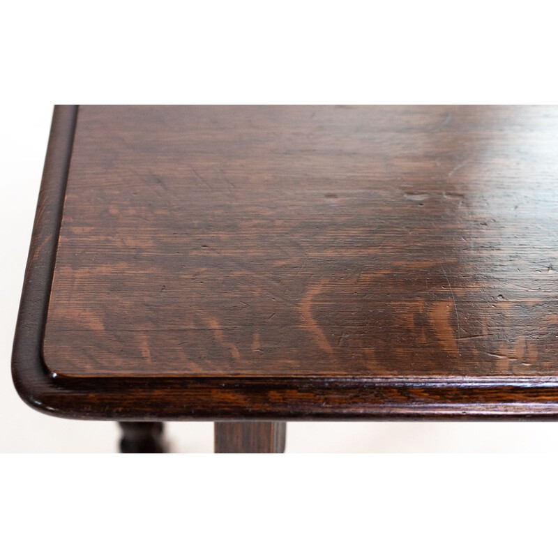 Vintage oak side table 