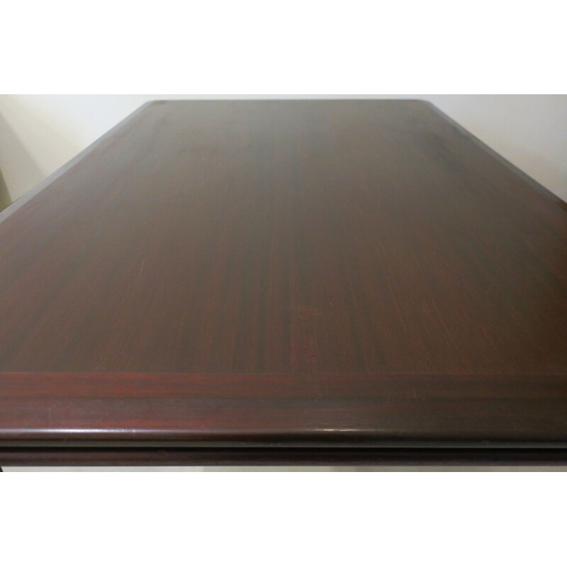 Vintage mahogany extensible table 1960