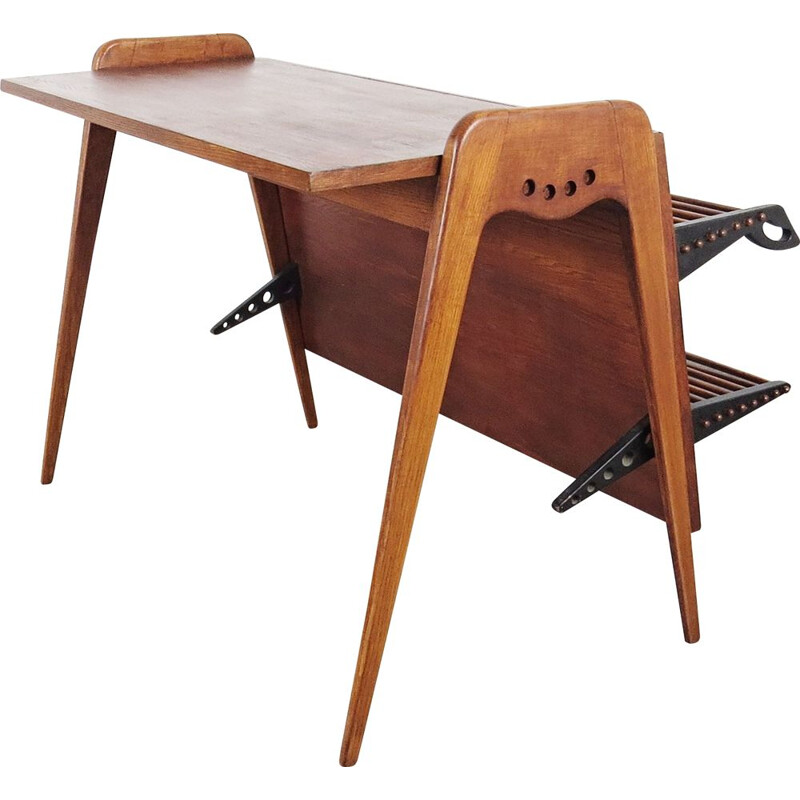 Vintage-Schreibtisch mit Regal von Uluv