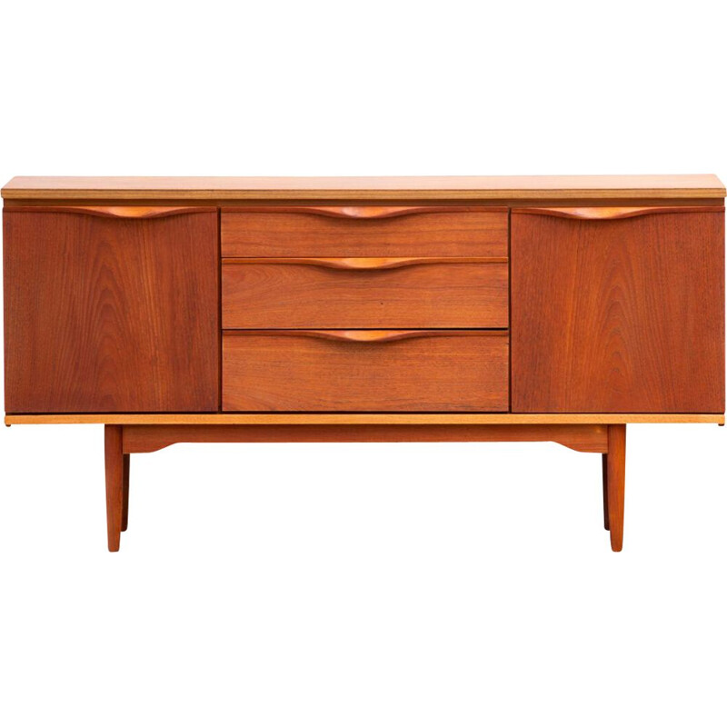 Vintage teak Scandinavian sideboard