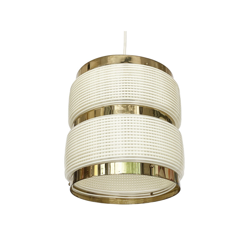 Vintage brass suspension by Rotaflex, Sweden 1960