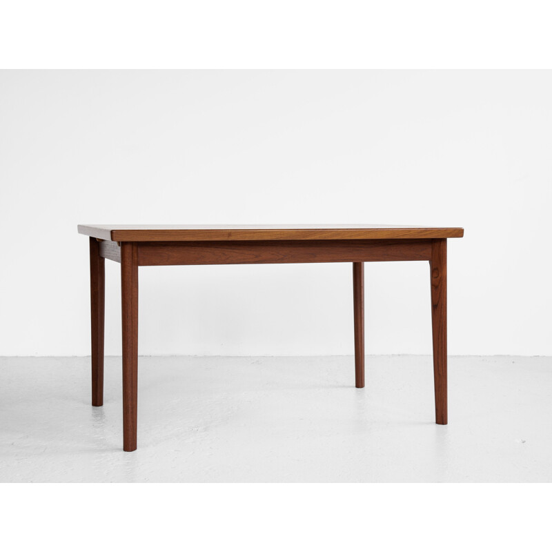 Rechteckiger Vintage-Tisch aus Teakholz, Dänemark 1960