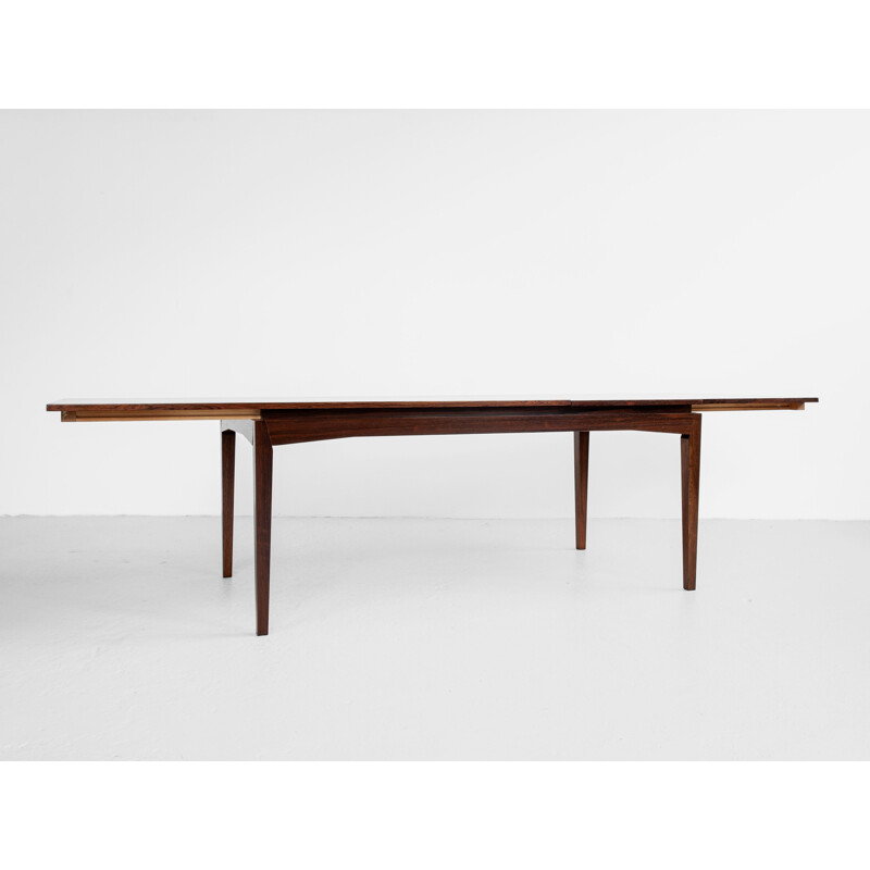 Table vintage en palissandre par Bramin, Danemark 1960