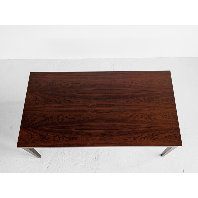 Vintage rosewood table by Bramin, Denmark 1960