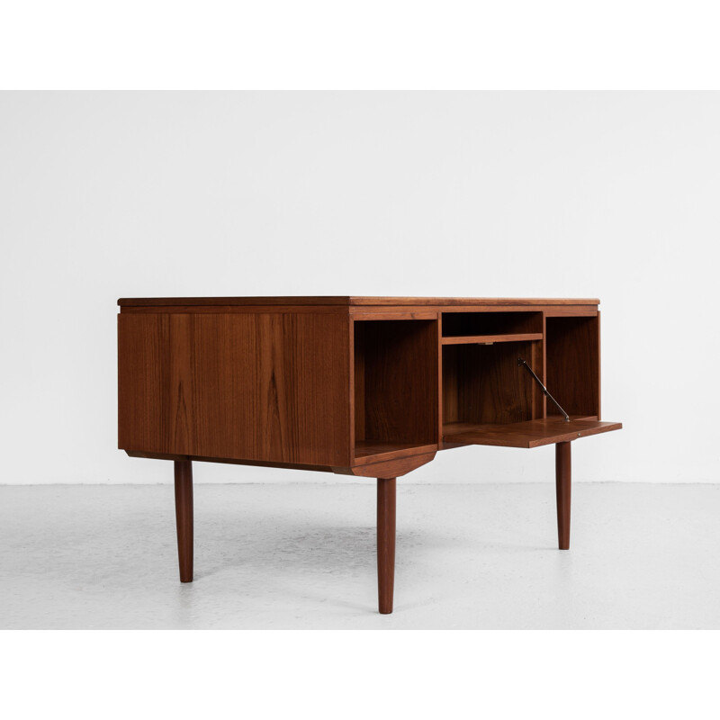 Vintage desk with drawers by J. Svenstrup, Denmark 1960